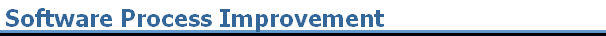 Software Process Improvement